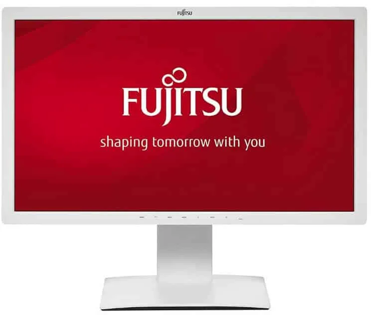 Monitor LED second hand Fujitsu P27-T-7 LED, Grad -A (rama ingalbenita)