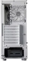 Carcasa Pro Gaming Bastion, Alba, Middle Tower, ATX, fara sursa, Controller ARGB, telecomanda