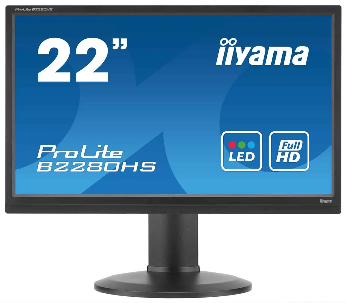 Monitor LED second hand Iiyama Prolite B2280HS, HDMI, 22 inch, Grad A