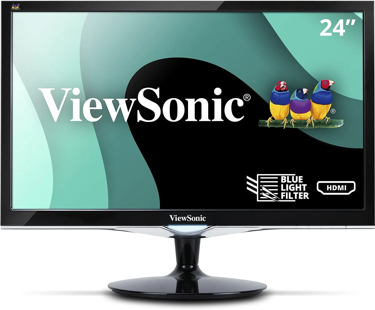 Monitor LED second hand ViewSonic VX2452MH, 24 inch, Grad A