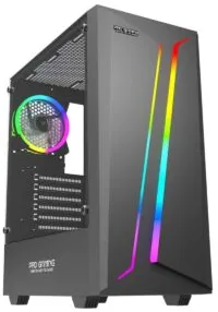 Carcasa PRO GAMING Scar V2, Middle Tower, ATX, Fara Sursa, 1X RGB FAN