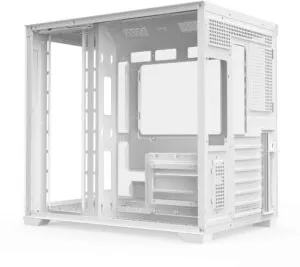Carcasa Pro Gaming ELITE White, Cube Tower, ATX, fara sursa, 7x ARGB FAN, Controller ARGB