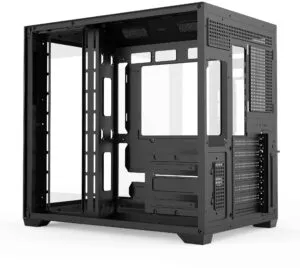 Carcasa Pro Gaming ELITE Black, Cube Tower, ATX, fara sursa, 7x ARGB FAN, Controller ARGB