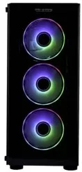 Carcasa Pro Gaming Blaze, Middle Tower, ATX, fara sursa, controller ARGB, telecomanda