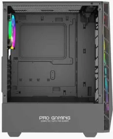 Carcasa PRO GAMING Samurai V2, Middle Tower, ATX, Fara Sursa, 1X RGB FAN