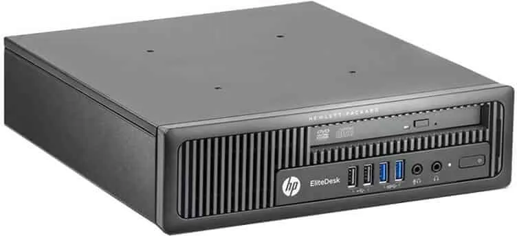 Calculatoare second hand HP EliteDesk 800 G1 USDT i7-4785T, 8GB DDR3, 256GB SSD
