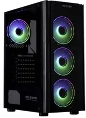 Carcasa Pro Gaming Blaze, Middle Tower, ATX, fara sursa, controller ARGB, telecomanda