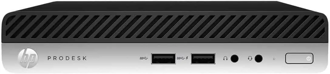 Mini PC Refurbished HP 400 G3 Intel Core i5-6500T, 8GB DDR4, 256GB SSD, Windows 10 Pro