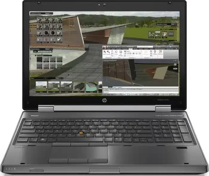 Laptop second hand HP Elitebook 8570W Core i7-3720MQ, 8GB DDR3, SSD 256GB