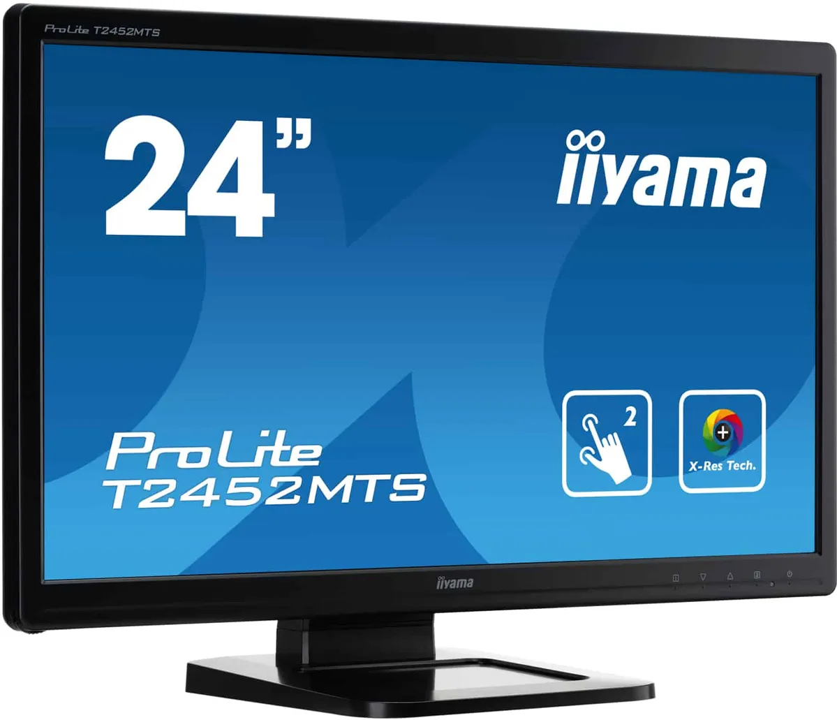 Monitor LED second hand Iiyama Prolite T2452MTS, 24 inch, Touchscreen, Grad -A