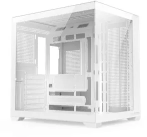 Carcasa Pro Gaming ELITE White, Cube Tower, ATX, fara sursa, 7x ARGB FAN, Controller ARGB
