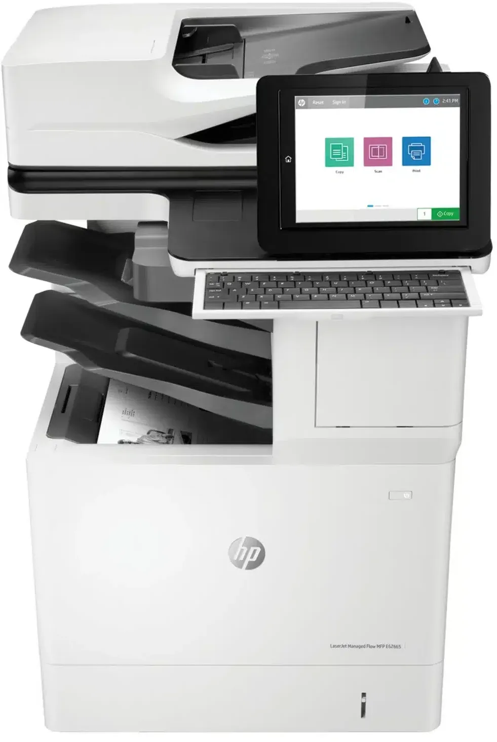 Laser monocrom HP E62665, A4, duplex, retea