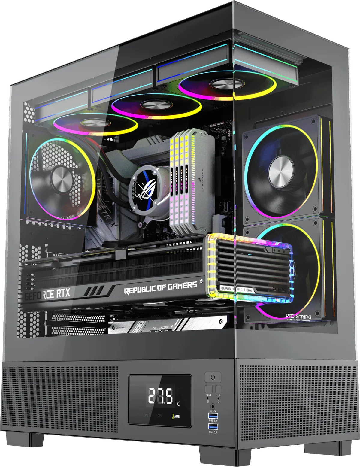 Calculator Gaming Intel Core I5 14600KF, 32GB RAM DDR4, 1TB SSD, RTX 5060TI 8GB GDDR7
