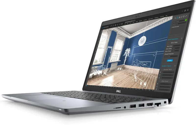 Dell Precision 3561 Core i5-11400H, 8GB DDR4, 256GB SSD, HDMI, Ecran Full HD