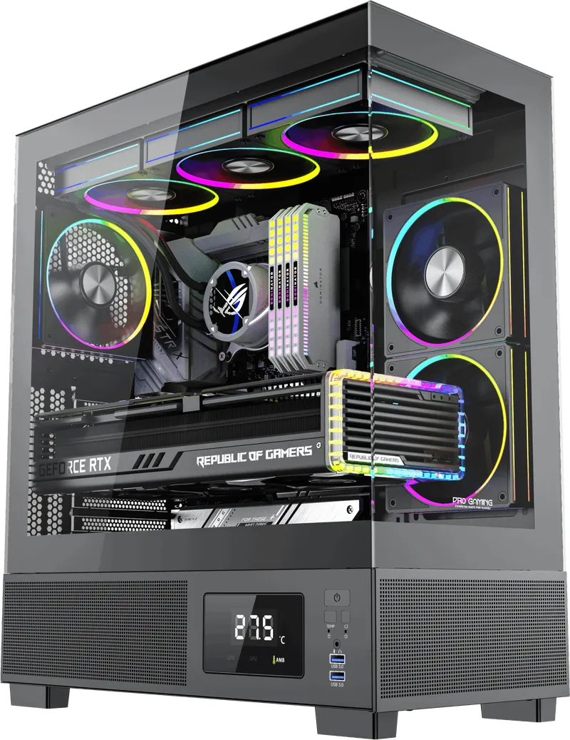 Gaming Intel Core I5 14600KF, 32GB RAM DDR4, 1TB SSD, RTX 5060 8GB GDDR7