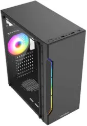 Carcasa PRO GAMING Cyber, Middle Tower, ATX, Fara Sursa, 1X ARGB FAN