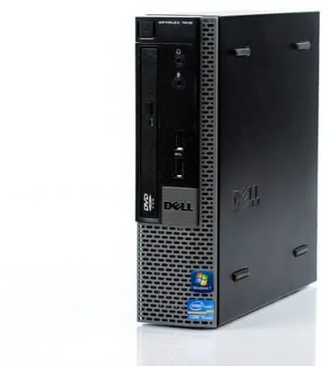 Calculatoare second hand Dell Optiplex 7010 USFF Core i5-3470s, 8GB DDR3, 120GB SSD