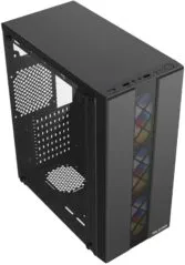 Carcasa PRO GAMING JAX, Middle Tower, ATX, Fara Sursa, 3X ARGB FAN