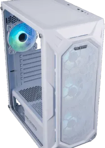 Carcasa Pro Gaming Hive White, Middle Tower, ATX, fara sursa