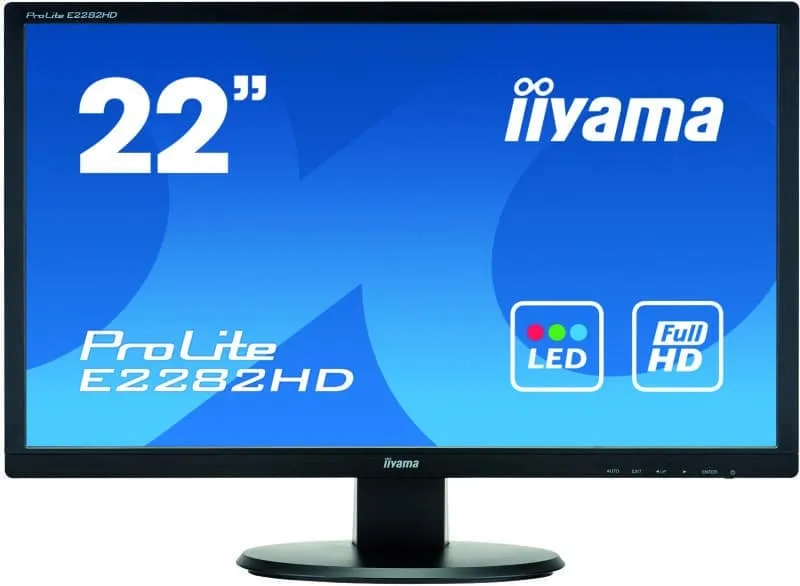 Monitor LED second hand Iiyama Prolite E2282HD, 22 inch, Grad A