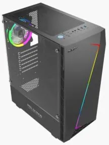 Carcasa PRO GAMING Samurai V2, Middle Tower, ATX, Fara Sursa, 1X RGB FAN