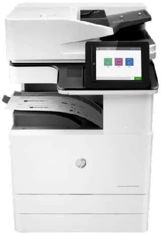 Multifunctionala second hand laser monocrom HP E72530, A4, duplex, retea