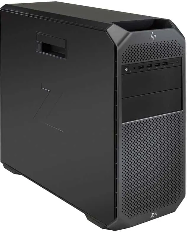 Workstation second hand Hp Z4 G4 Intel Xeon W-2102, 16GB DDR4, 1TB SSD, Placa video Nvidia Quadro P4000