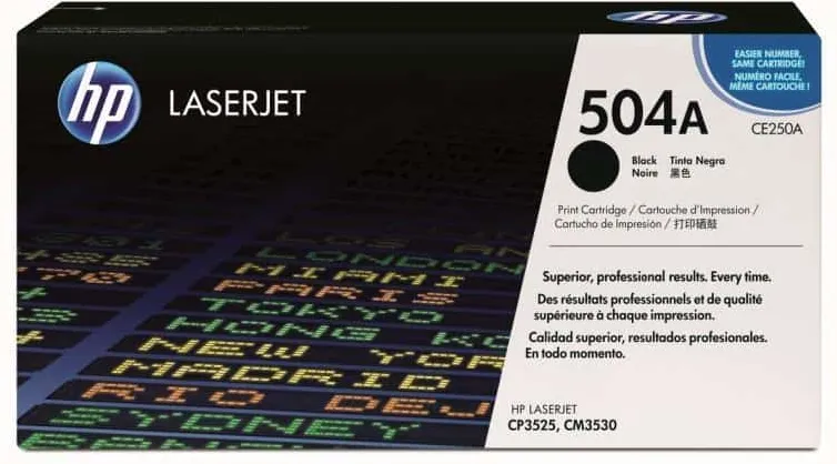 Compatibil HP CP 3525 (HP CE250A – Negru)