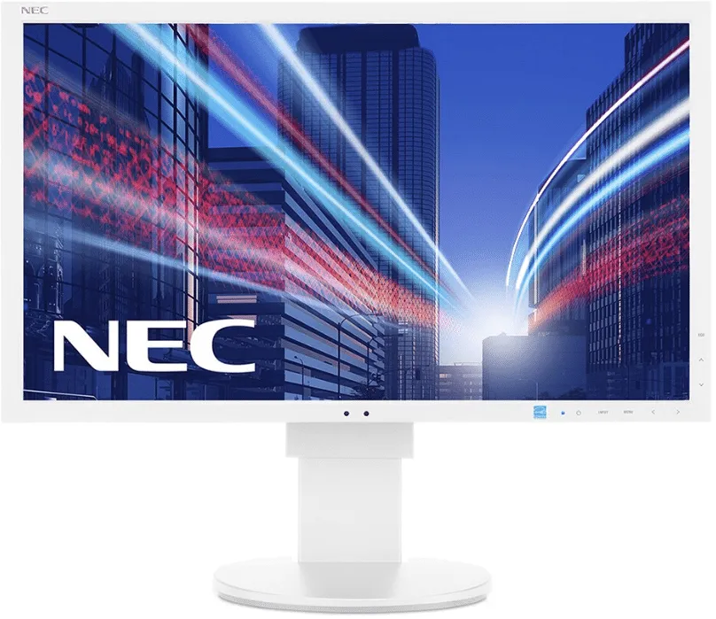 Monitor second hand LED widescreen Nec EA244WMI, 24 inch, Grad A, HDMI, carcasa ingalbenita