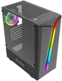 Carcasa PRO GAMING Scar V2, Middle Tower, ATX, Fara Sursa, 1X RGB FAN