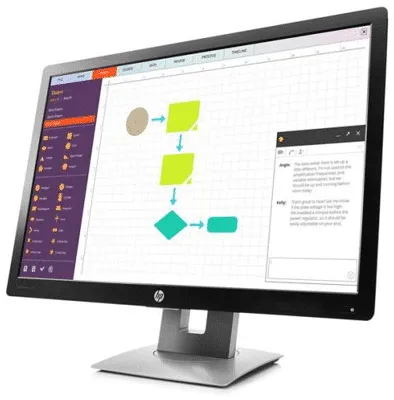HP EliteDisplay E242, IPS, LED, 24 inch, HDMI, Grad -A