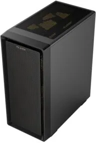 Carcasa PRO GAMING Vision BLACK, Middle Tower, M-ATX, Fara Sursa, 4X RGB FAN