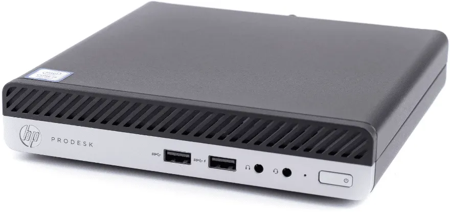 Calculator second hand HP Prodesk 400 G4 Tiny Intel Core i3-8100T, 8GB DDR4, 500GB HDD