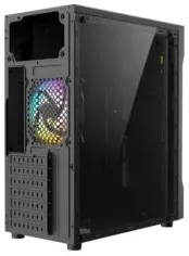 Carcasa PRO GAMING Cyber, Middle Tower, ATX, Fara Sursa, 1X ARGB FAN