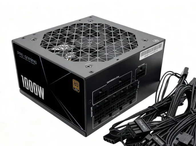 Alimentare Pro Gaming MD-1000, 1000W, 80 PLUS GOLD, Fan 12 CM, Black