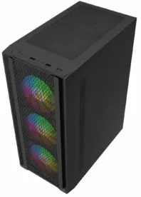 Carcasa Pro Gaming Dune, Middle Tower, ATX, fara sursa, controller ARGB, telecomanda