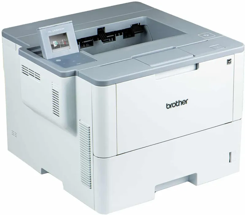 Laser monocrom Brother HL-6300DW, A4, duplex, retea, 46ppm