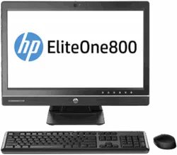PC second hand All-in-One HP Eliteone 800 G1 23”, Core i5-4590s, 8GB DDR3, 256GB SSD