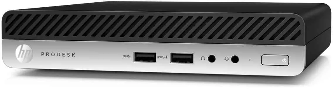 Calculator second hand HP Prodesk 400 G3 Mini Intel Core i5-7500T, 8GB DDR4, 256GB SSD
