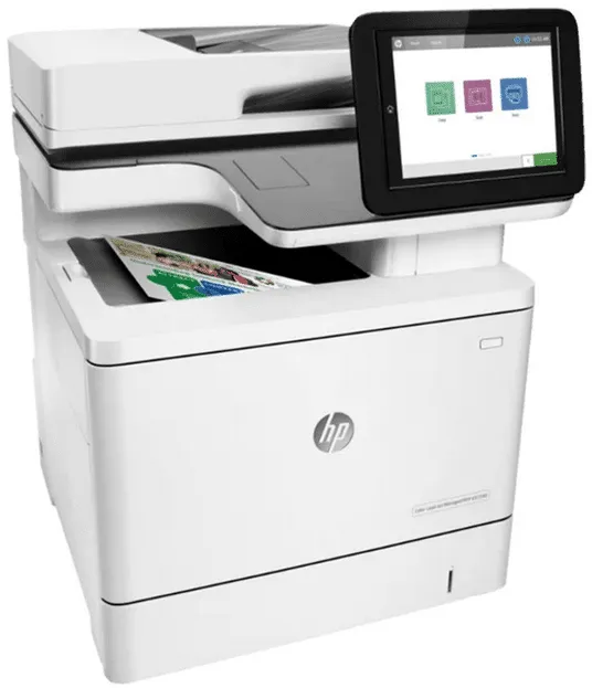 Laser color HP E57540DN, A4, duplex, retea